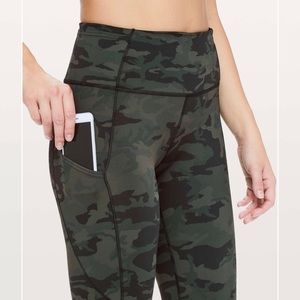 NWT Lululemon Fast & Free 28" Tight Camo 4
